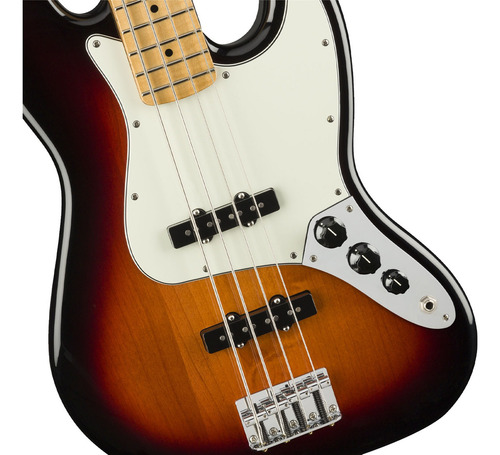 Fender Player Jazz Bass Bajo Eléctrico Sunburst 3 Color Acabado Del Cuerpo Barnizado Cantidad De Cuerdas 4 Orientación De La Mano Diestro