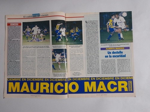 Solo Futbol 544 Colon 1 Velez 2, Peñarol Campeon Uruguayo 95 (Usado)