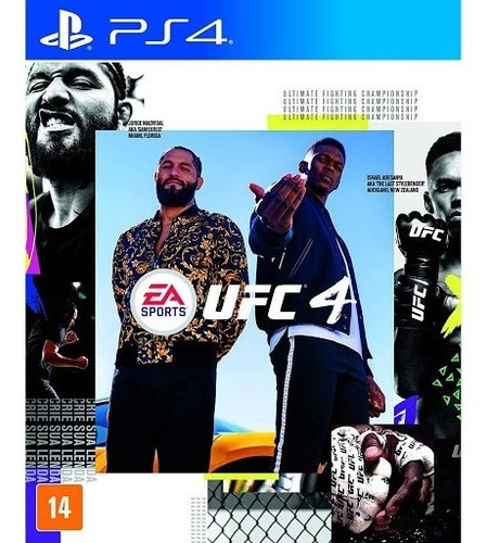 Ufc 4 (mídia Física Legendado Pt-br) - Ps4 (novo, Lacrado)
