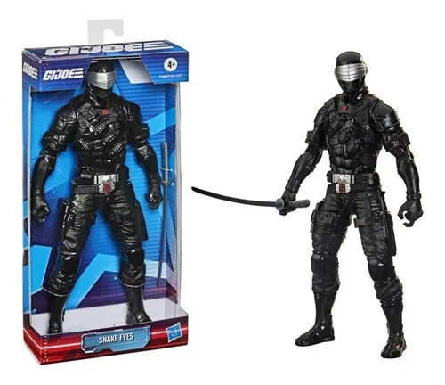 Imagem 2 de 4 de Boneco Gi Joe Figura Olympus Snake Eyes - Hasbro F1021