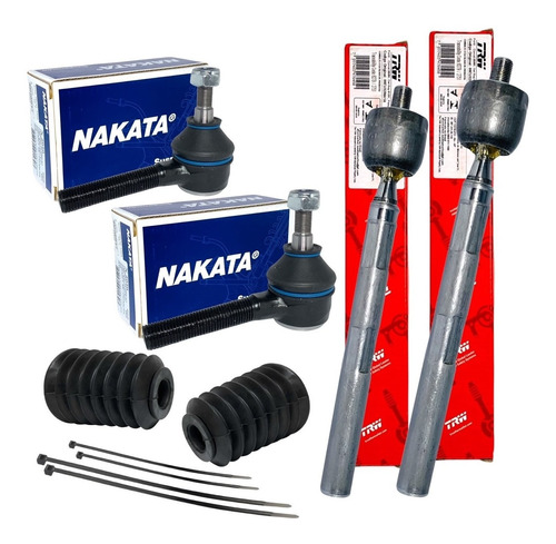 Kit Barra Axial Ponteiras Coifas Corcel Belina Del Rey Pampa