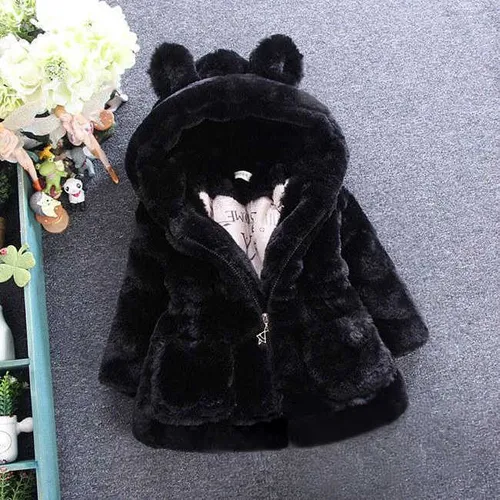 Ropa Infantil Chaqueta Acolchada De Algodón Para Niña