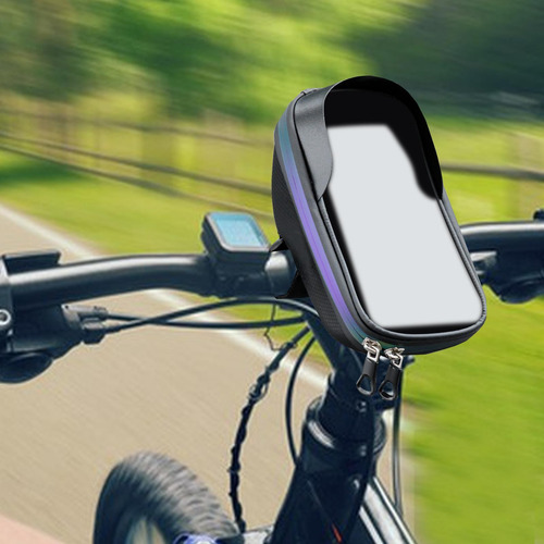 Bolsas Para Manillar De Bicicleta Funda Para Teléfono Con Ca