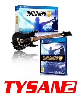 Guitar Hero Live Ps4 Rock Band Guitarra + Game En Stock Ya!!