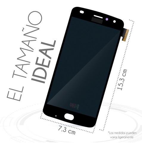 Pantalla Completa Compatible Con Moto Z2 Play Xt1710 Amoled Color Negro