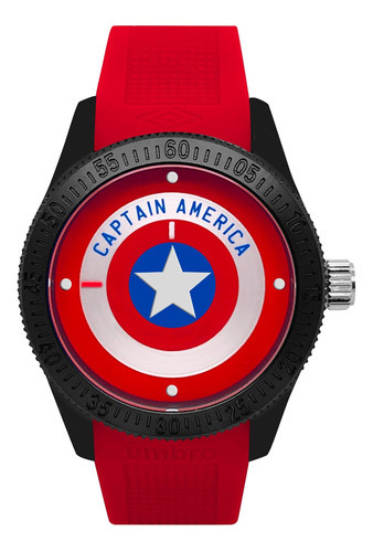 Reloj Umbro Captain America Umb-ca01-3 Caballero