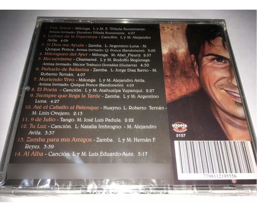 Alejandro Avila Luthier De La Esperanza Cd Nuevo Cerrado
