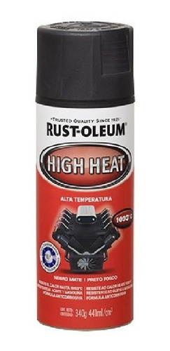 Pintura Aerosol Alta Temperatura 1093° Rust Oleum | K37