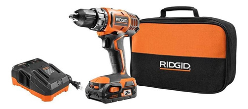 Taladro Ridgid 18v R8600521k Color Naranjo