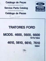 Comprar Manual De Repuestos Tractor New Holland 6600 5600 4600