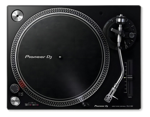 Bandeja Giradiscos Pioneer Plx-500 Vinilo Negra Usb Cuot Color Negro