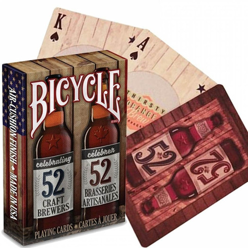 Cartas Poker Bicycle Cerveza Beer Craft Artes Naipe Standard