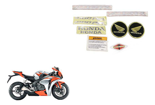 Kit Adesivos Honda Cbr 1000  Rr 08-11 Original (423)