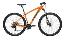 Comprar Bicicleta Mtb Aro 29 Oggi Hacker Sport Laranja\u002Fverde\u002Fpreto