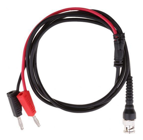 2 Bnc Q9 Cable Apilable Doble 4 Mm Gancho De Enchufe Banana