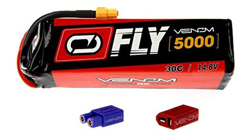 Venom Fly 30c 4s 5000mah 148v Bateria Lipo Con Uni 20 Plug