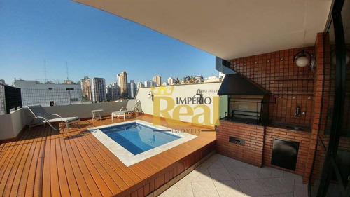 Imagem 4 de 25 de Cobertura, 240 M² - Venda Por R$ 2.850.000,00 Ou Aluguel Por R$ 13.400,00/mês - Perdizes - São Paulo/sp - Co0195