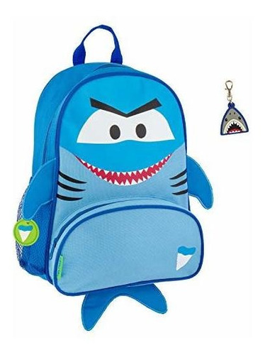 Stephen Joseph Boys Sidekick Shark Mochila Y Cremallera Pull