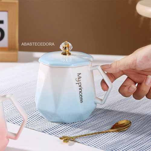 Taza Café De Pareja De Calidad Conjunto Regalo De Boda Crown