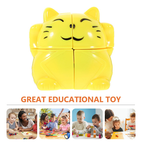 Juguete Educativo Con Forma De Cubo, Divertido Rompecabezas