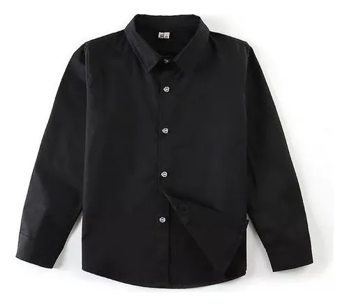 Camisa negra niño hotsell