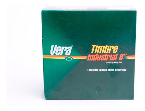 Timbre Industrial Rojo 110/150v 6pg Vera