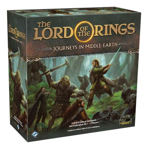 Juego De Mesa The Lord Of The Rings Journeys In Middle-eart