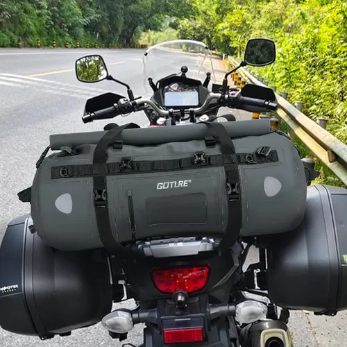Bolsa Seca Impermeable 60l Para Motocicleta Y Kayak