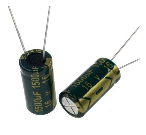 Condensador Capacitor Electrolitico 1500uf 16v 5 Unidades