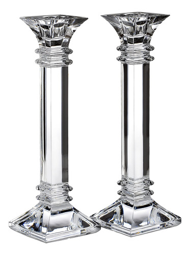 Candelabro De Par Treviso Waterford - 10  Cristal