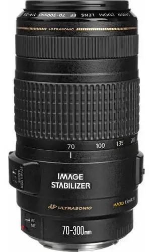 Lente Canon Ef 70-300mm F/4-5.6 Is Usm (motor Ultrasonic