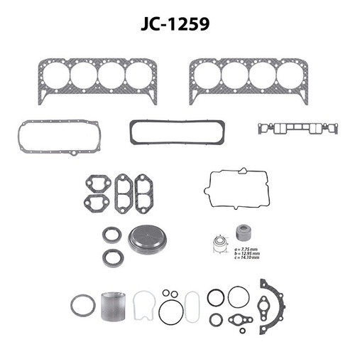 Juntas Motor Completa Chevrolet K1500 Suburban 1997-1999 5.7