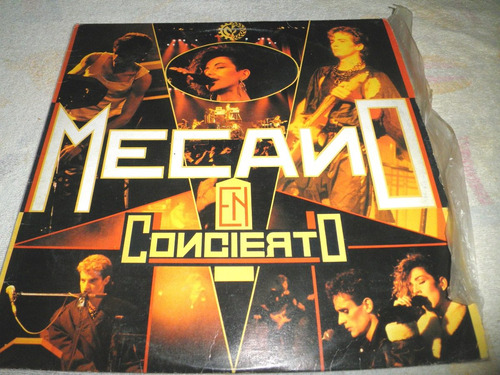 Disco Vinyl 12'' De Mecano - En Concierto (venezuela 1985)