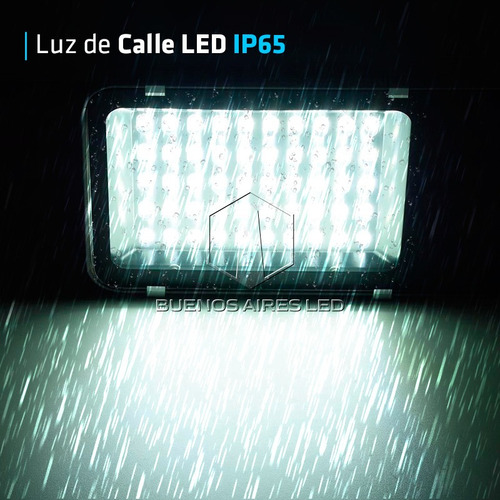 Luminaria Led Calle 60w Luz Blanco Frio Alumbrado Publico