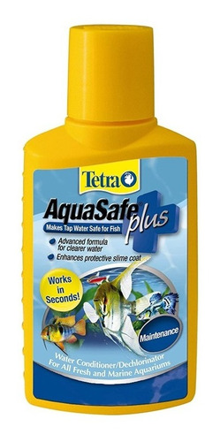 Tetra Aquasafe Plus 100ml Acondicionador Agua