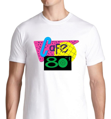 Remera, Café 80s, Volver Al Futuro, Remeras De Peliculas