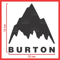 Comprar Calco Burton Vinilo Auto Luneta Termo Jeep Snowboards Ski