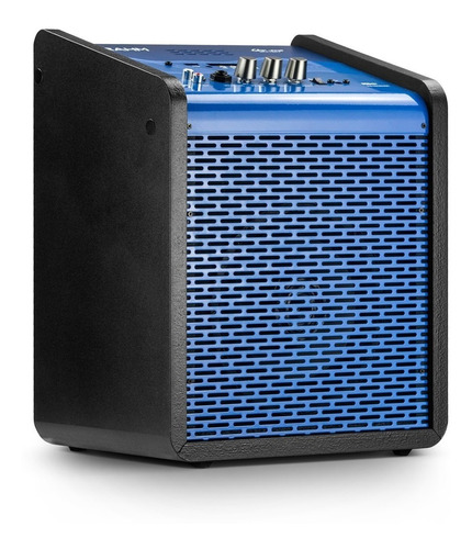 Caixa De Som Amplificada Frahm 100wrms Bt Usb Bluetooth Azul