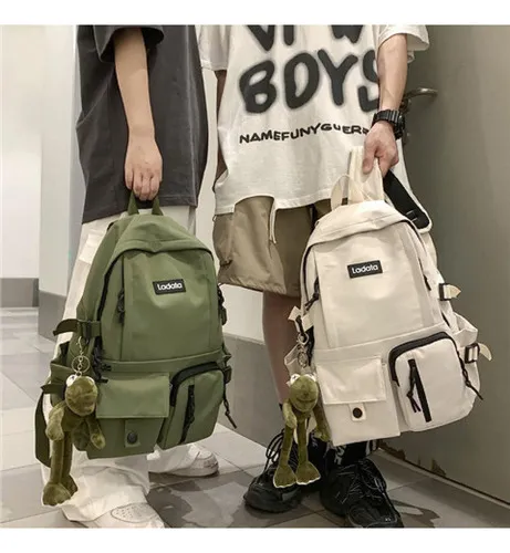 Large capacity multi sales pocket backpack