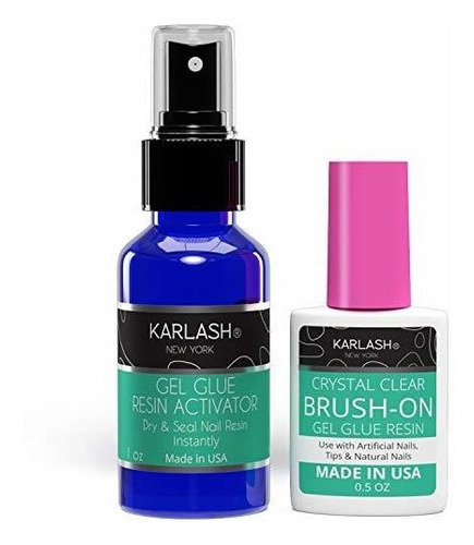 Karlash Professional Dip System Brush On Glue Gel ***** Oz &