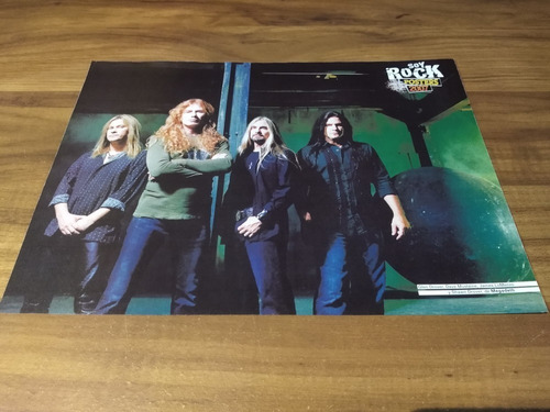 (mp297) Megadeth * Mini Poster Pinup 31 X 23