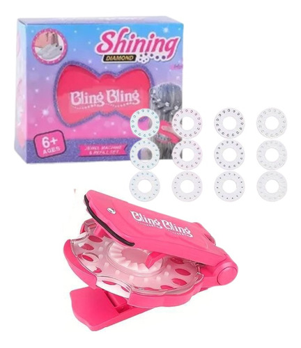 Kit De Peinado De Cabello Femenino Bling 180 Gemas