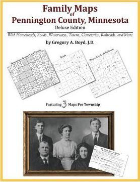 Libro Family Maps Of Pennington County, Minnesota - Grego...