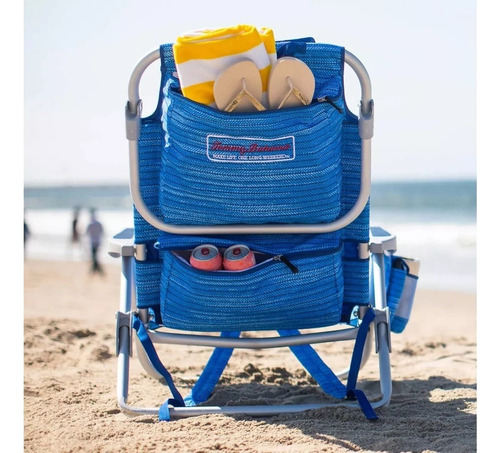Tommy Bahama, cadeira de praia azul