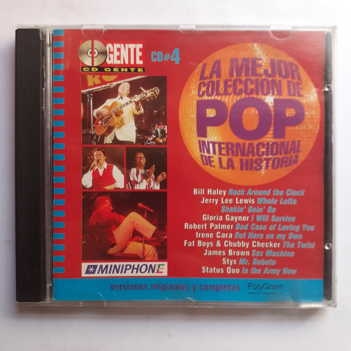 Cd Original- La Mejor Coleccion De Pop Internacional (vol.4)