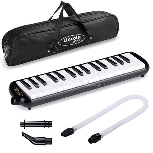 Imagen 1 de 9 de Melodica 32 Teclas Profesional Funda Correa Reforzada Stagg