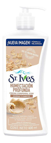 St.ives Crema Corporal X400 Avena Karite