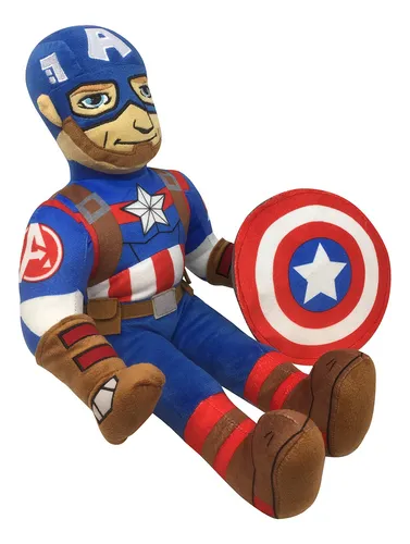 Almohada De Peluche Buddy Marvel Capitán América 50 Cm