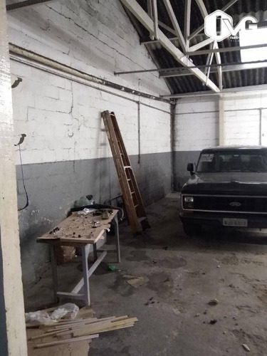 Imagem 1 de 13 de Galpão Para Alugar, 170 M² Por R$ 2.800,00/mês - Vila Galvão - Guarulhos/sp - Ga0327