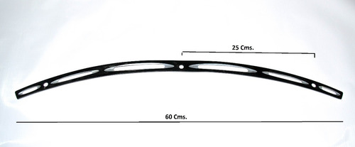 Imagen 3 de 4 de Trim De Parabrisas Deep Cut Para Harley Touring 14 Up
